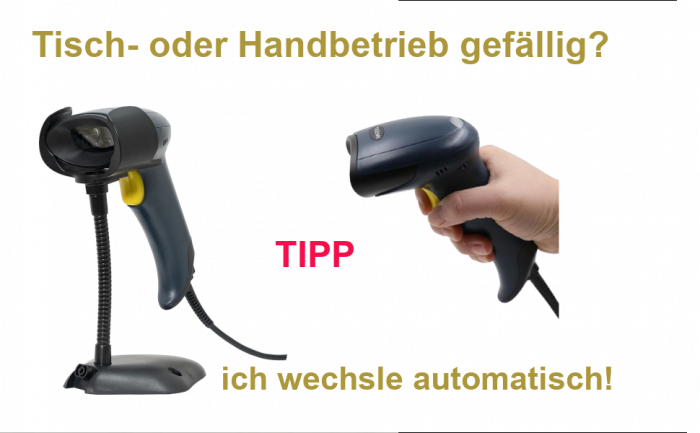 Barcode Scanner SDS Scan - kabelgebunden - 2D