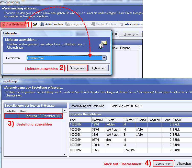 CSS_Group_Kassensystem_Einzelhandel_2008_Wareneingang_aus_einer_Bestellung.png