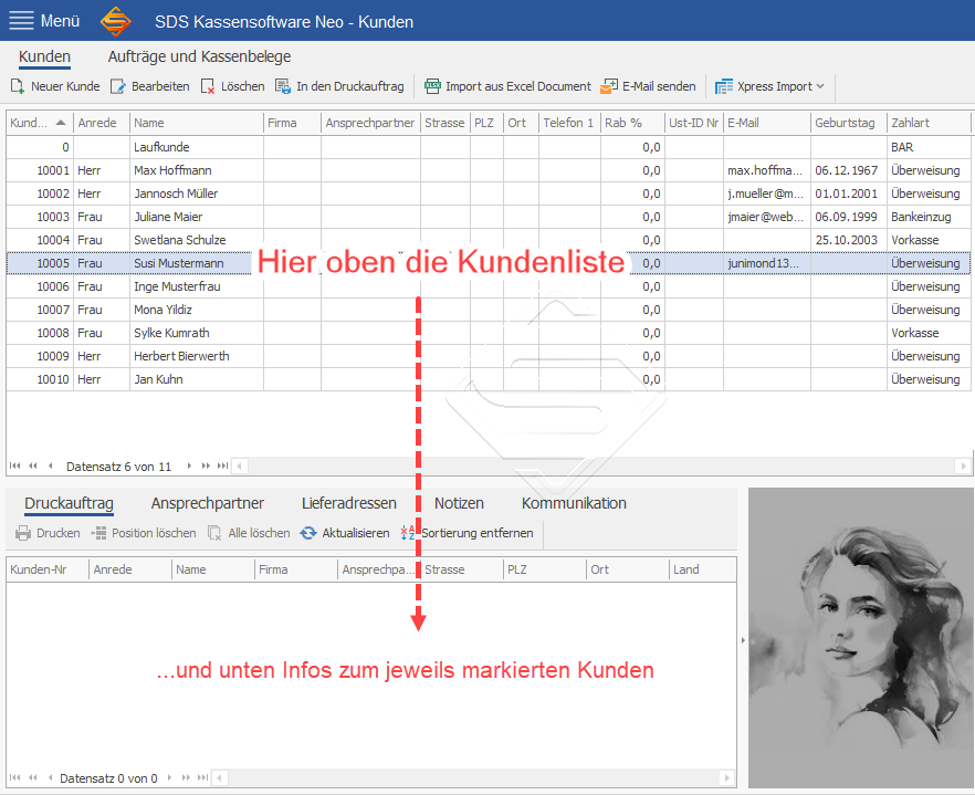 SDS-Kasse&nbsp; - Kunden1