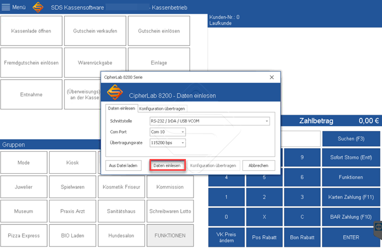 SDS-Kasse-Mde gert - daten einlesen1