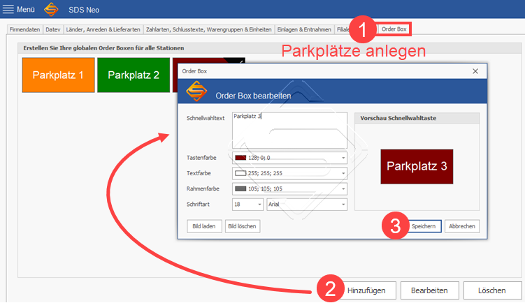 SDS-Kasse-Order Box2